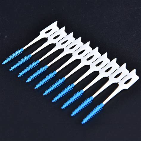 20pcs Soft Silicone Dental Floss Brushes Oral Hygiene Toothpick Tool Adults Fashion Interdental ...