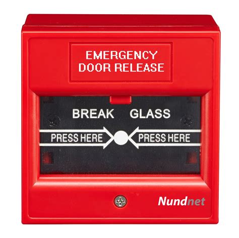 Emergency Break Glass for Access Control and Fire Alarm System