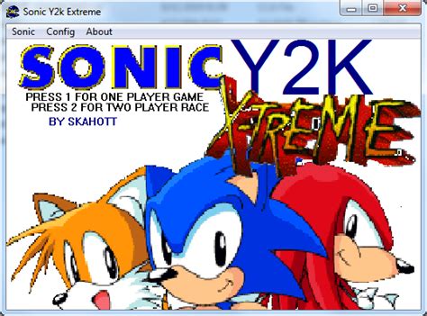 Sonic Y2K Extreme - ScaleyFoxy