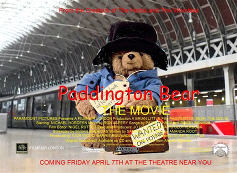 Paddington Bear: The Movie | Movie Fanon Wiki | Fandom