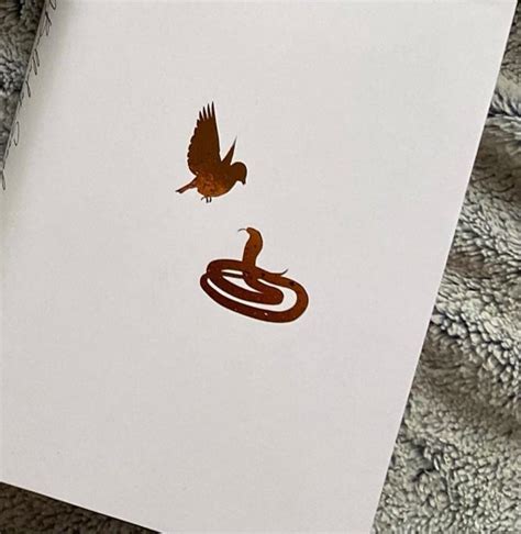 The Ballad of Songbirds and Snakes Cover only Tribute Set | Etsy