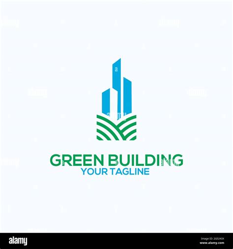 green building logo eco friendly exclusive design inspiration Stock Vector Image & Art - Alamy