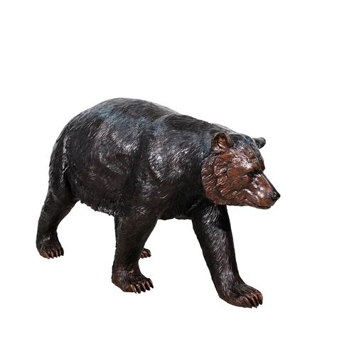 Bronze Sculpture | Bronze Black Bear Sculpture | Metropolitan Galleries