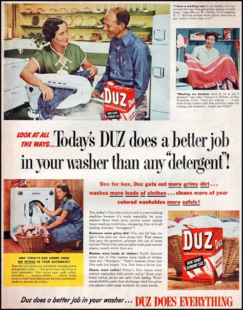 Duz Laundry Detergent | Vintage advertisements, Old ads, Vintage ads