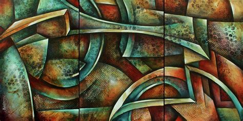 ' Unpredictable ' Painting by Michael Lang