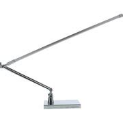 Bostitch Modern LED Clamp Desk Lamp, Chrome VLED530 | Zoro
