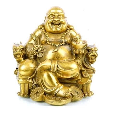 Buy WEALTHCOMING Fengshui Buddha Statue for Lucky & Happiness God of ...