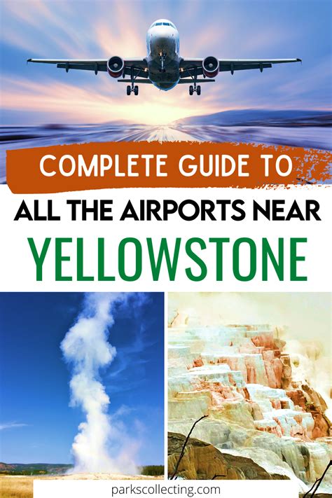 Complete Guide to All the Airports near Yellowstone | Wyoming travel, Yellowstone national park ...