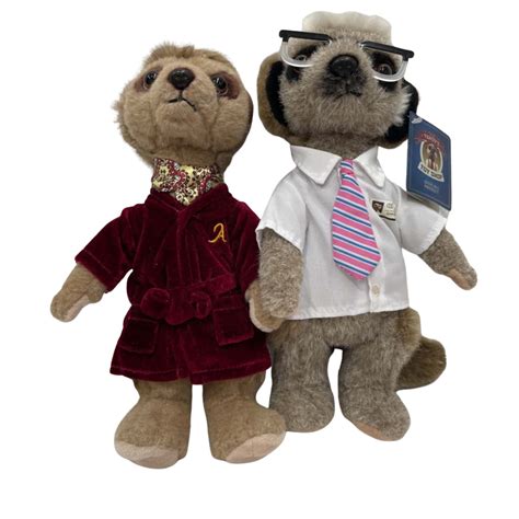 Meerkats Sergei and Aleksander Soft Toys