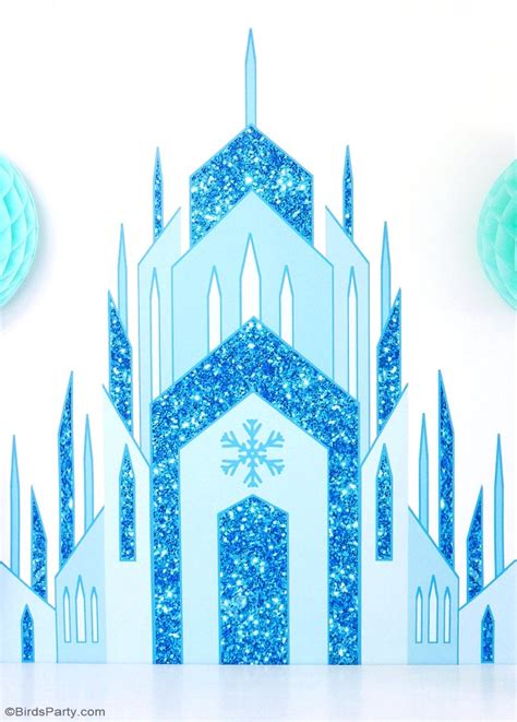 DIY Frozen Inspired Birthday Party Backdrop - Party Ideas | Party ...