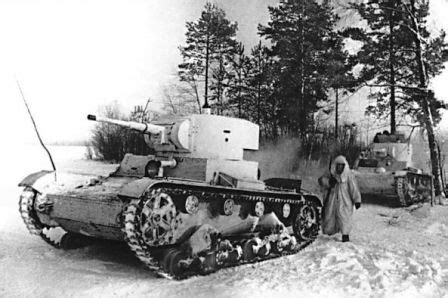[Photo] T-26 light tank near Moscow, Russia, late 1941 | World War II Database