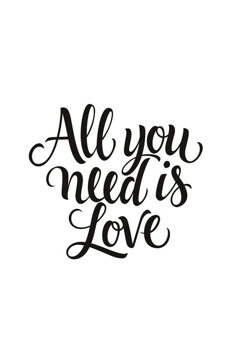 All you need is love Wallpaper | All you need is love, Lettering, Love wallpaper