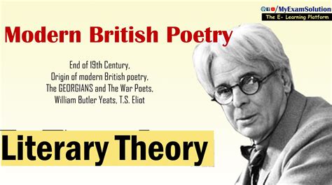 Modern British Poetry | English Literature - My Exam Solution