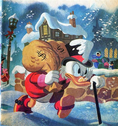 Uncle Scrooge - A Christmas Carol by Carl Barks | Disney fun, Disney ...