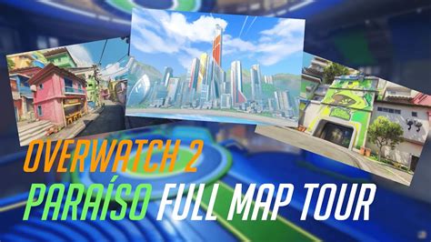 OVERWATCH 2 PARAÍSO - NEW MAP - FULL MAP TOUR - RIO DE JANEIRO - YouTube