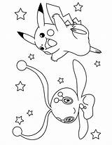 Pokemon advanced Coloring Pages sketch template