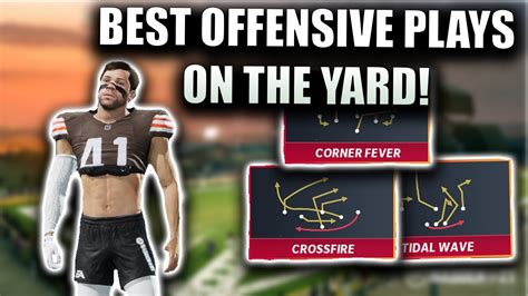 *BEST* OFFENSIVE PLAYS ON THE YARD FOR 1V1'S! MADDEN 21 THE YARD! - YouTube