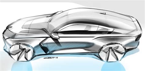 Car design sketches #5 on Behance