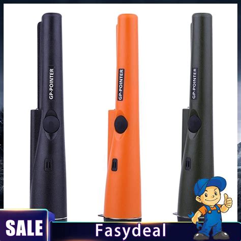 Waterproof Pinpointer Pin Pointer Probe 9V Metal Detectors Automatic ...