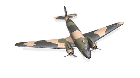 Douglas AC-47 Spooky Gunship Low-poly PBR 3D - TurboSquid 2040195