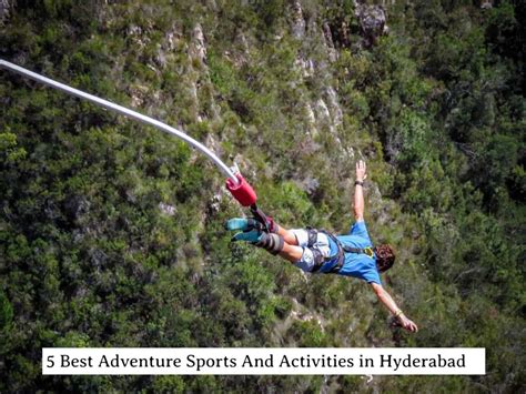 Seeking thrill? Try these 5 adventure activities in Hyderabad