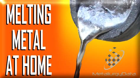 Melt Metal at home - How to Make a Metal MELTING FURNACE - YouTube