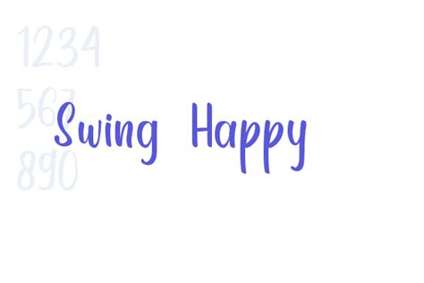 Swing Happy - Font Free Download