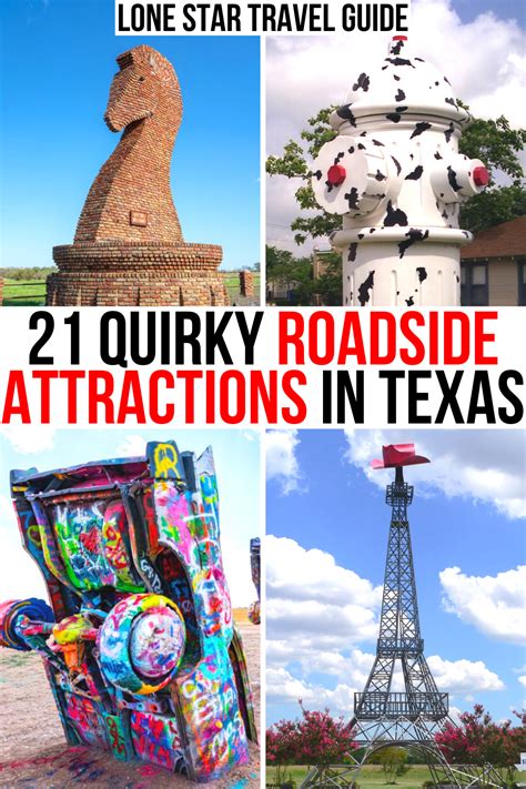 21 Quirky Roadside Attractions in Texas (Perfect for Your Next Road Trip!) | Road trip fun ...