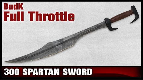 300 Spartan Warrior Replica Sword - YouTube