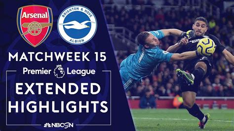 Arsenal v. Brighton | PREMIER LEAGUE HIGHLIGHTS | 12/05/19 | NBC Sports ...