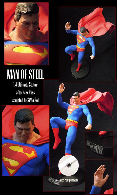 Alex Ross Superman Statue 1/4 / 23 inches by SiMoSol on DeviantArt