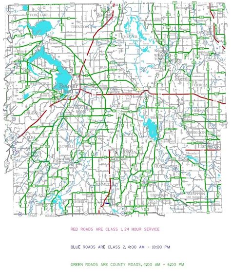 Dodge County Snowplow Map Details Routes, Schedule | Daily Dodge