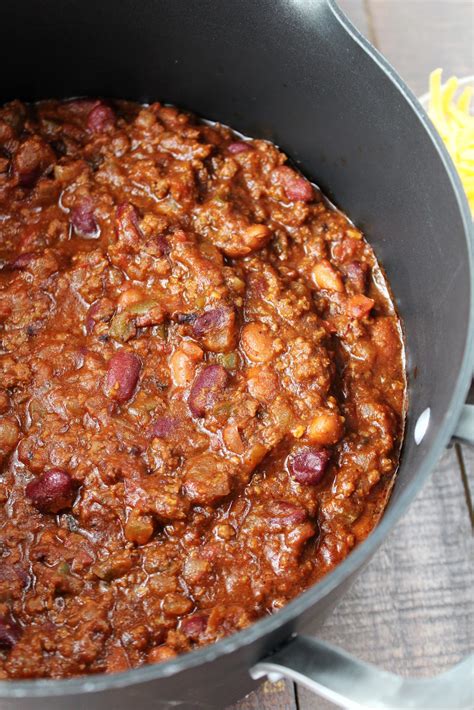 Pot of Chili - Love to be in the Kitchen