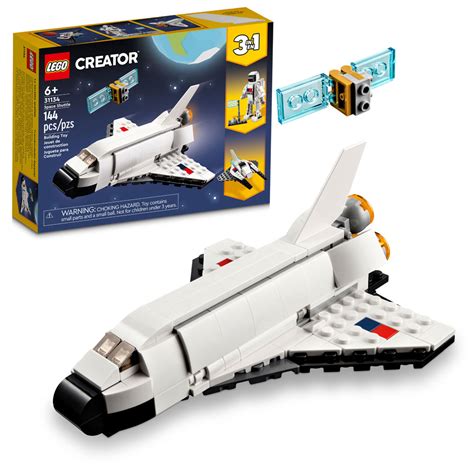 LEGO Creator Space Shuttle 31134 Building Toy Set (144 Pieces) | Toys R ...