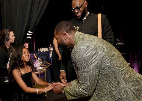 LeBron James Poses With 3 Kids And Wife At The ESPYS