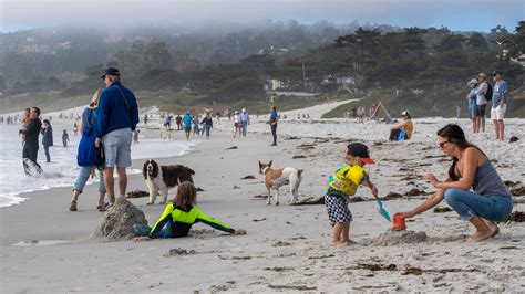 PHOTOS: Monterey County beaches flooded amid pandemic