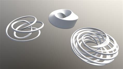 Mobius Strips - Download Free 3D model by William Zarek (@bugbilly ...