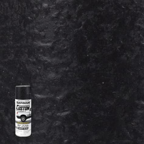 Rust-Oleum Automotive 11 oz. Matte Rugged Black Custom Lacquer Spray ...