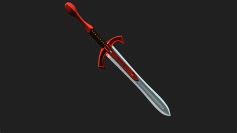 ArtStation - Red Steel Sword