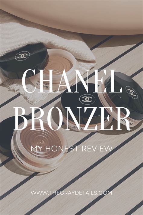 Chanel Les Beiges Bronzer Review - the gray details