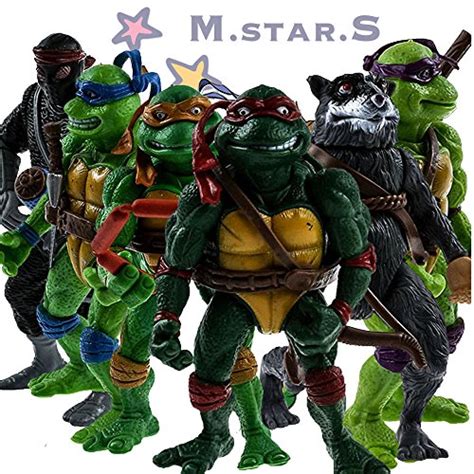 6pcs Teenage Mutant Ninja Turtles Action Figures Classic Collection Toys Set Boy – Get Giant Deals