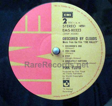 Obscured By Clouds Vinyl