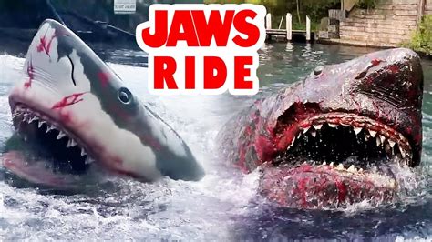 [POV] Last Jaws Ride Left Universal Studios Japan (HD) - YouTube