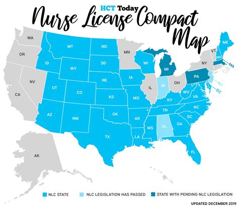 Compact Nursing States List 2023 Licensure Map, 41% OFF