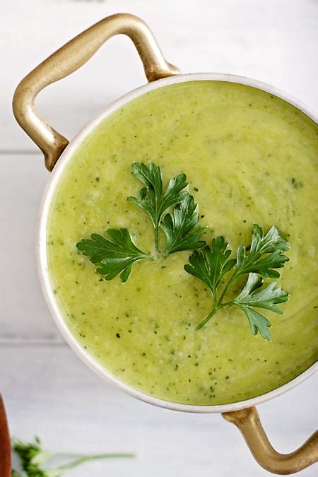 Creamy Zucchini Soup | Food with Feeling