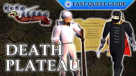 Death Plateau Quest | OSRS Quality Quick Guide [2023] - YouTube