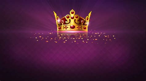 Crown Coronation Purple Poster Background Material, Purple, Imperial ...