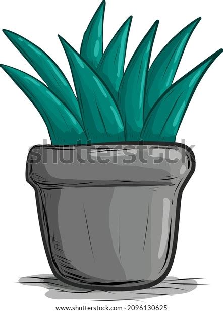 Plant Pot Cartoon Isolated Vector Illustration Stock Vector (Royalty Free) 2096130625 | Shutterstock