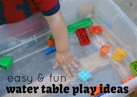 3 Fresh Play Ideas for the Water Table - Make and Takes