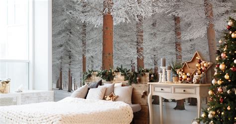 Christmas Wallpapers for Your Guest Bedroom! | Wallsauce UK